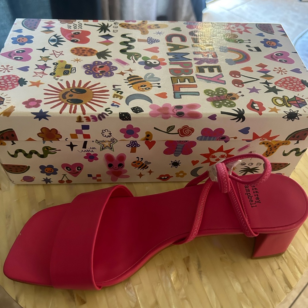 Never worn! Jeffrey Campbell! Pretty in Pink!